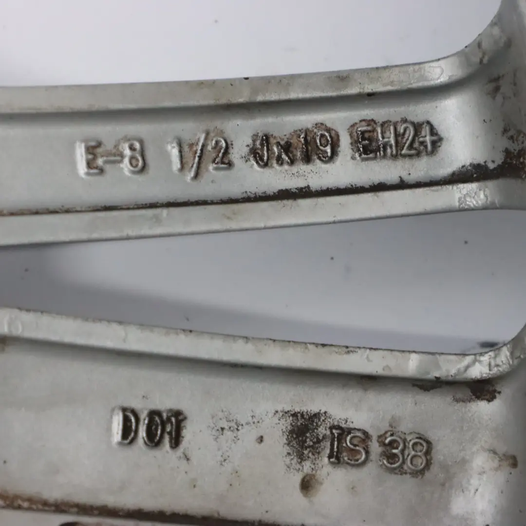 Llanta Delantera De Aleación Plata 19" M Doble Radio 369 8,5J para BMW X3 F25 con número de pieza 7844250 BMW X3 F25 Llanta Delantera De Aleación Plata 19" M Doble Radio 369 8,5J - SKU 7844250-3 - Número de pieza 7844250