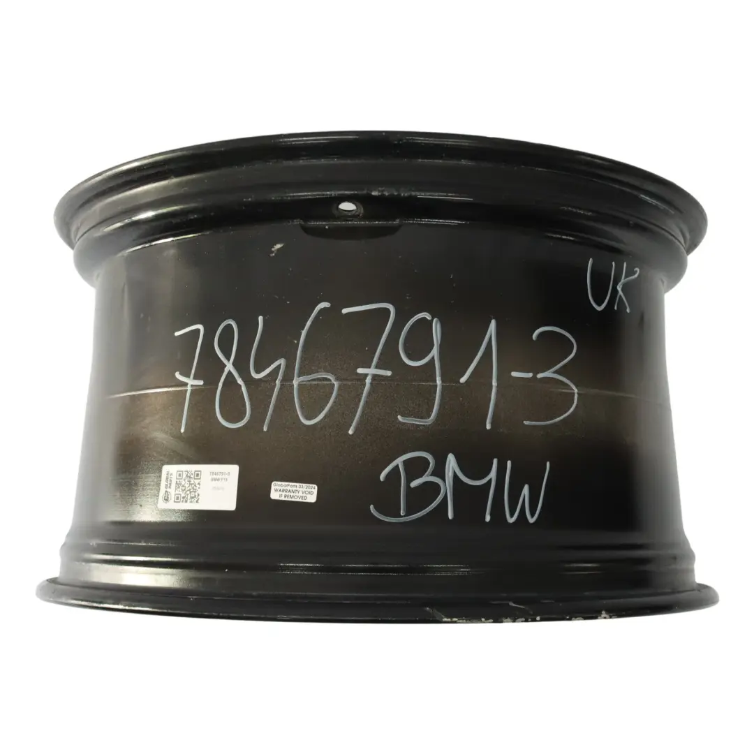 Rim BMW X5 F15 X6 F16 Black Alloy 20" M Double Spoke 469 11J ET:37 to Wheel with Part number 7846791 Wheel Rim BMW X5 F15 X6 F16 Black Alloy 20" M Double Spoke 469 11J ET:37 - SKU 7846791-3 - Part number 7846791