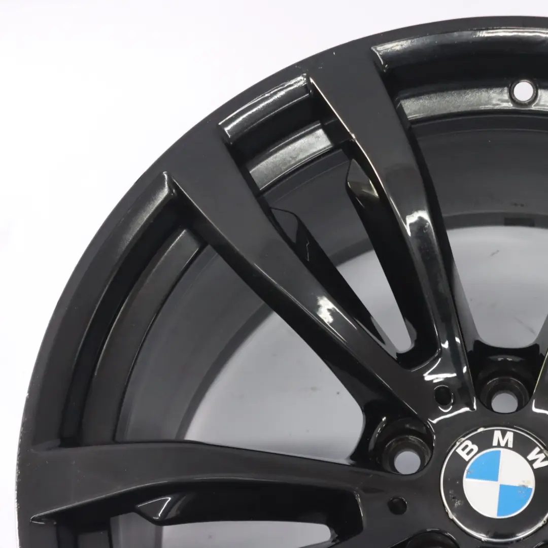 Rim BMW X5 F15 X6 F16 Black Alloy 20" M Double Spoke 469 11J ET:37 to Wheel with Part number 7846791 Wheel Rim BMW X5 F15 X6 F16 Black Alloy 20" M Double Spoke 469 11J ET:37 - SKU 7846791-3 - Part number 7846791