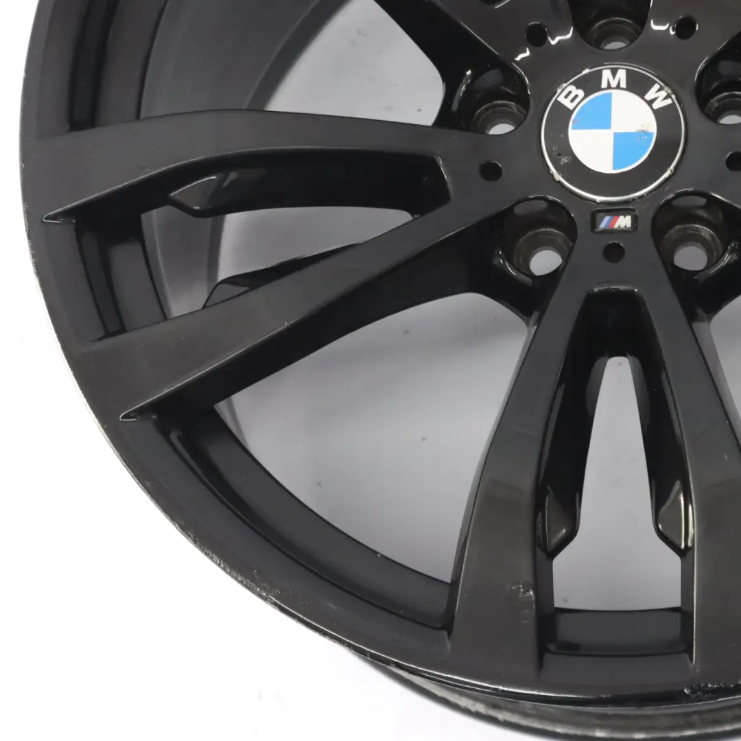 Rim BMW X5 F15 X6 F16 Black Alloy 20" M Double Spoke 469 11J ET:37 to Wheel with Part number 7846791 Wheel Rim BMW X5 F15 X6 F16 Black Alloy 20" M Double Spoke 469 11J ET:37 - SKU 7846791-3 - Part number 7846791