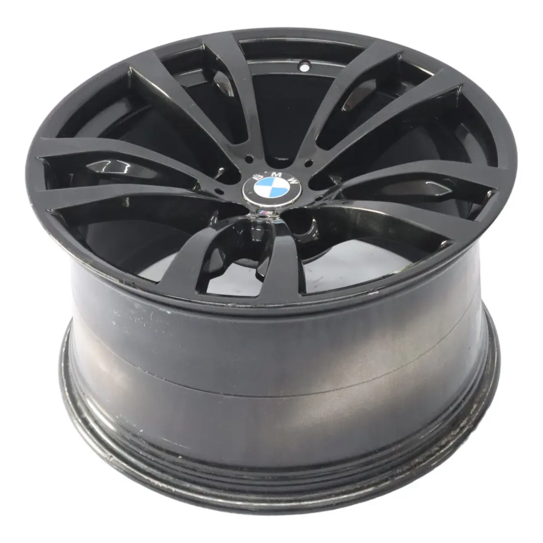 Rim BMW X5 F15 X6 F16 Black Alloy 20" M Double Spoke 469 11J ET:37 to Wheel with Part number 7846791 Wheel Rim BMW X5 F15 X6 F16 Black Alloy 20" M Double Spoke 469 11J ET:37 - SKU 7846791-3 - Part number 7846791