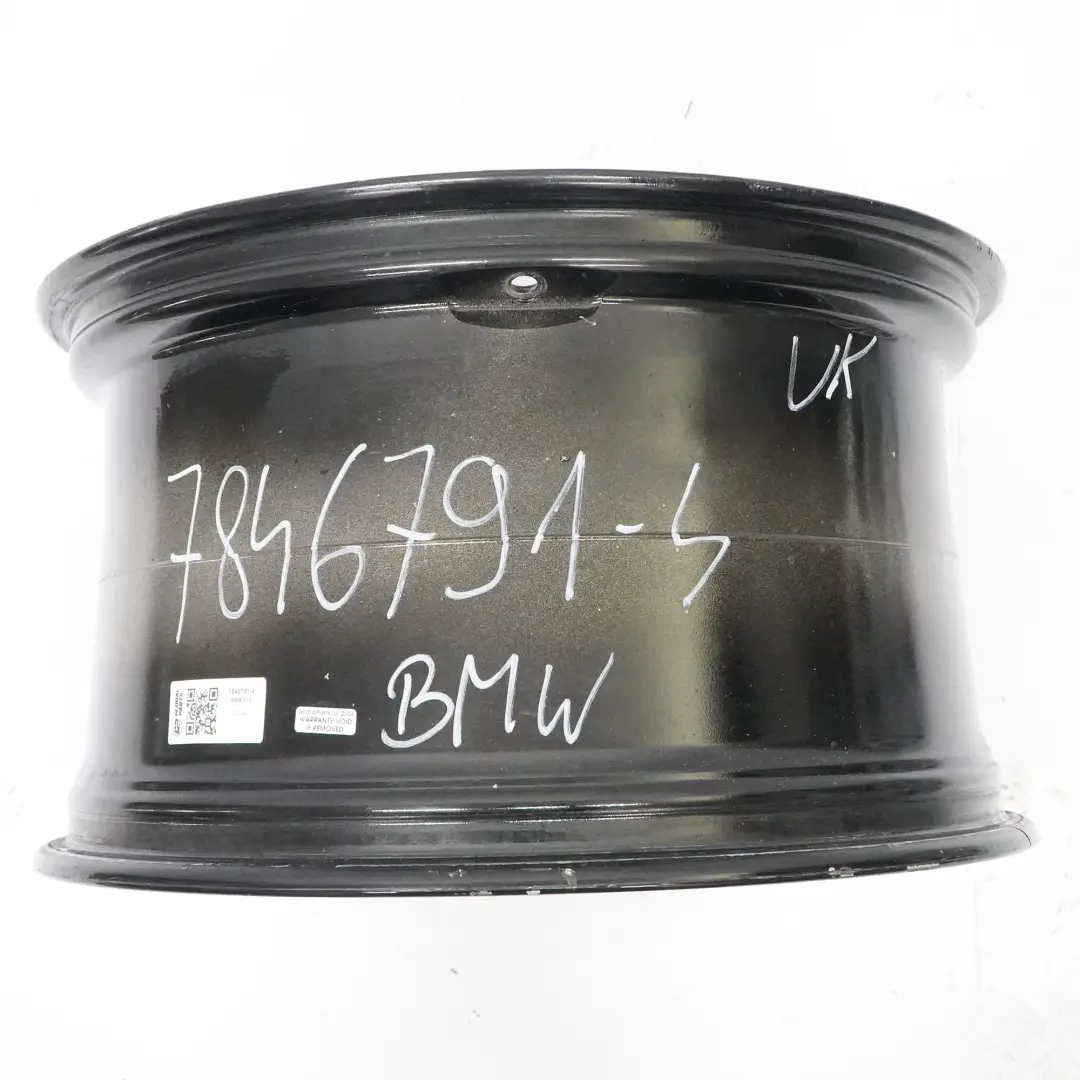 Rim BMW X5 F15 X6 F16 Black Alloy 20" M Double Spoke 469 11J ET:37 to Wheel with Part number 7846791 Wheel Rim BMW X5 F15 X6 F16 Black Alloy 20" M Double Spoke 469 11J ET:37 - SKU 7846791-4 - Part number 7846791