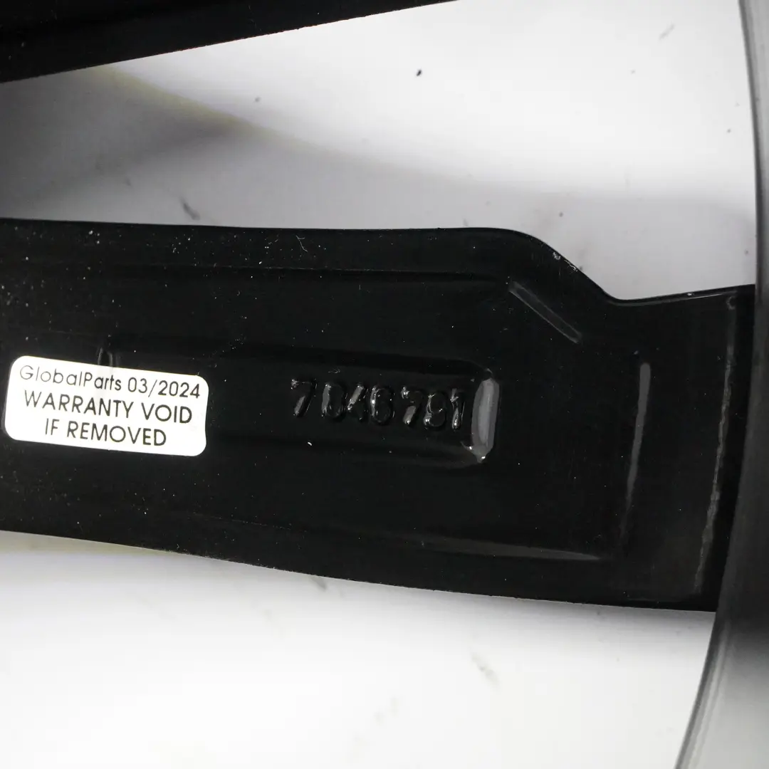 Rim BMW X5 F15 X6 F16 Black Alloy 20" M Double Spoke 469 11J ET:37 to Wheel with Part number 7846791 Wheel Rim BMW X5 F15 X6 F16 Black Alloy 20" M Double Spoke 469 11J ET:37 - SKU 7846791-4 - Part number 7846791