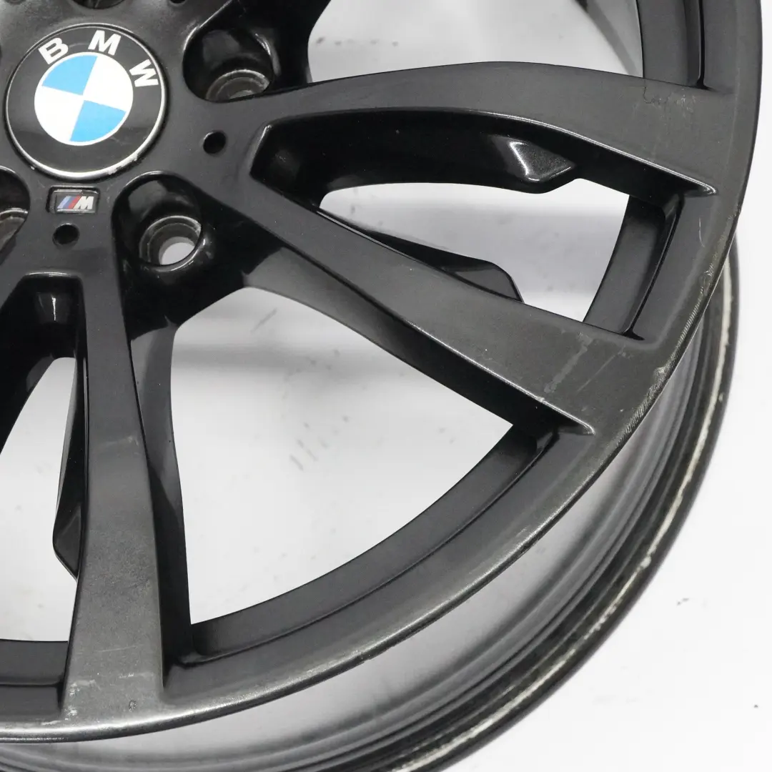 Rim BMW X5 F15 X6 F16 Black Alloy 20" M Double Spoke 469 11J ET:37 to Wheel with Part number 7846791 Wheel Rim BMW X5 F15 X6 F16 Black Alloy 20" M Double Spoke 469 11J ET:37 - SKU 7846791-4 - Part number 7846791