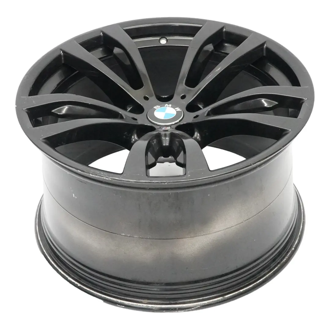 Rim BMW X5 F15 X6 F16 Black Alloy 20" M Double Spoke 469 11J ET:37 to Wheel with Part number 7846791 Wheel Rim BMW X5 F15 X6 F16 Black Alloy 20" M Double Spoke 469 11J ET:37 - SKU 7846791-4 - Part number 7846791