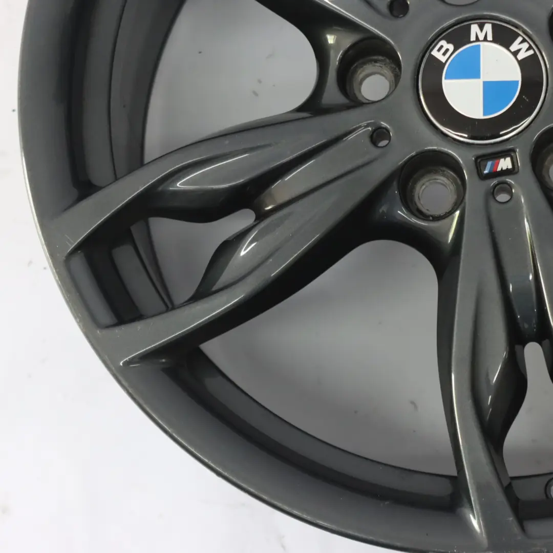 BMW F20 F21 Grey Wheel Alloy Rim M Double Spoke 436 18" 7,5J ET:45 - SKU 7847413-3 - Part number 7847413
