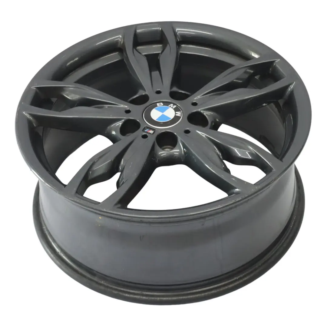 BMW F20 F21 Grey Wheel Alloy Rim M Double Spoke 436 18" 7,5J ET:45 - SKU 7847413-3 - Part number 7847413