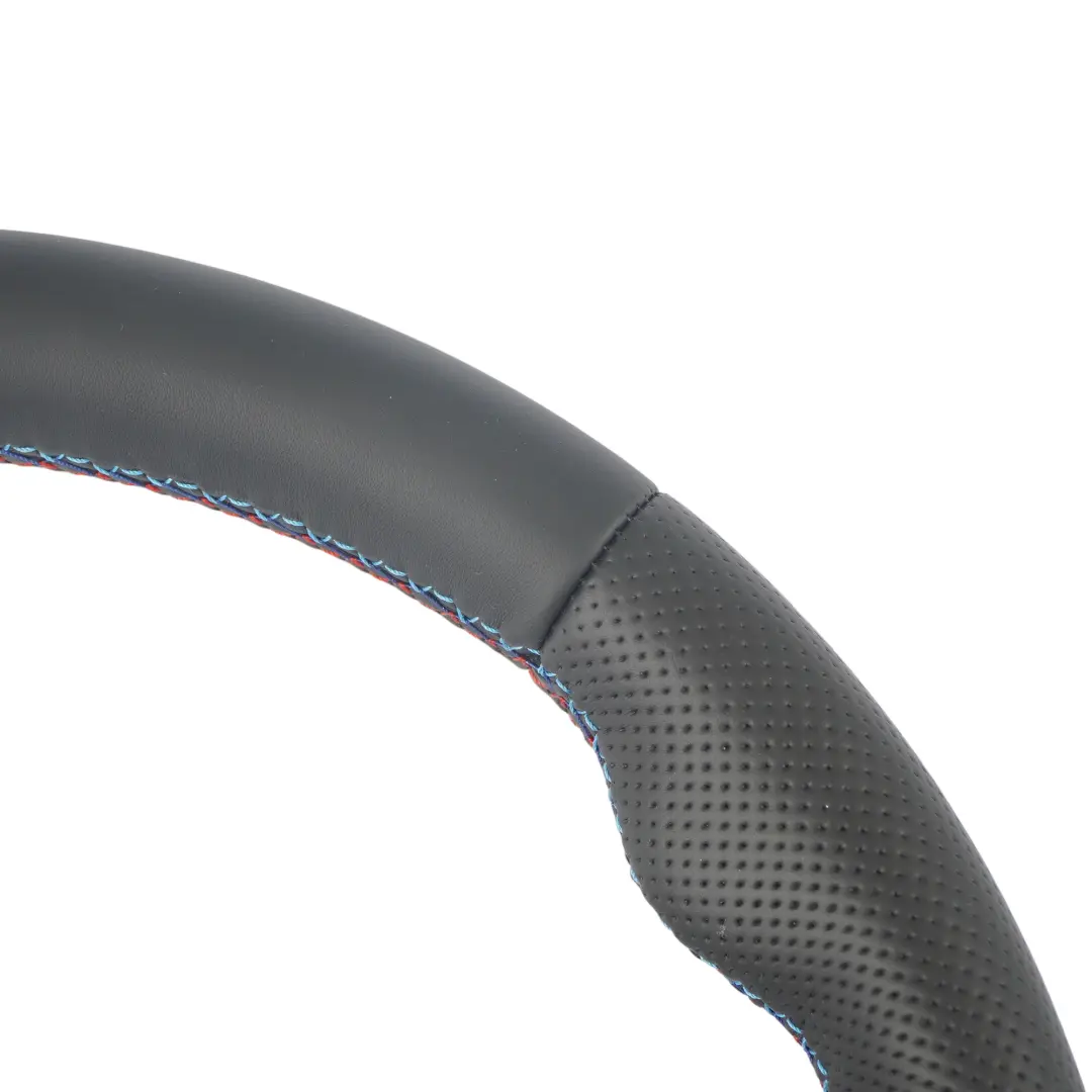 BMW F80 M3 F82 M4 F87 M2 NEW Black Leather M Sport Steering Wheel M-tricolored - SKU 7847606-5 - Part number 7847606