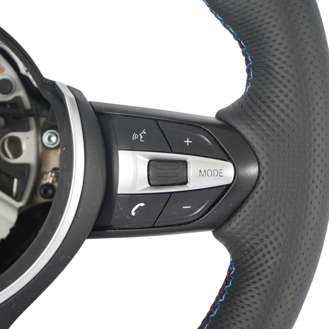 M Sport Steering Wheel BMW F30 F20 F21 F22 F23 F31 F32 F33 NEW Black Leather - SKU 7848338-6 - Part number 7848338