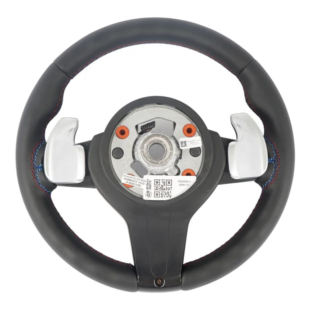  Steering Wheel BMW F20 LCI F30 F32 Heated M Sport NEW Black Leather Paddle Shift - SKU 7850404-2 - Part number 7850404