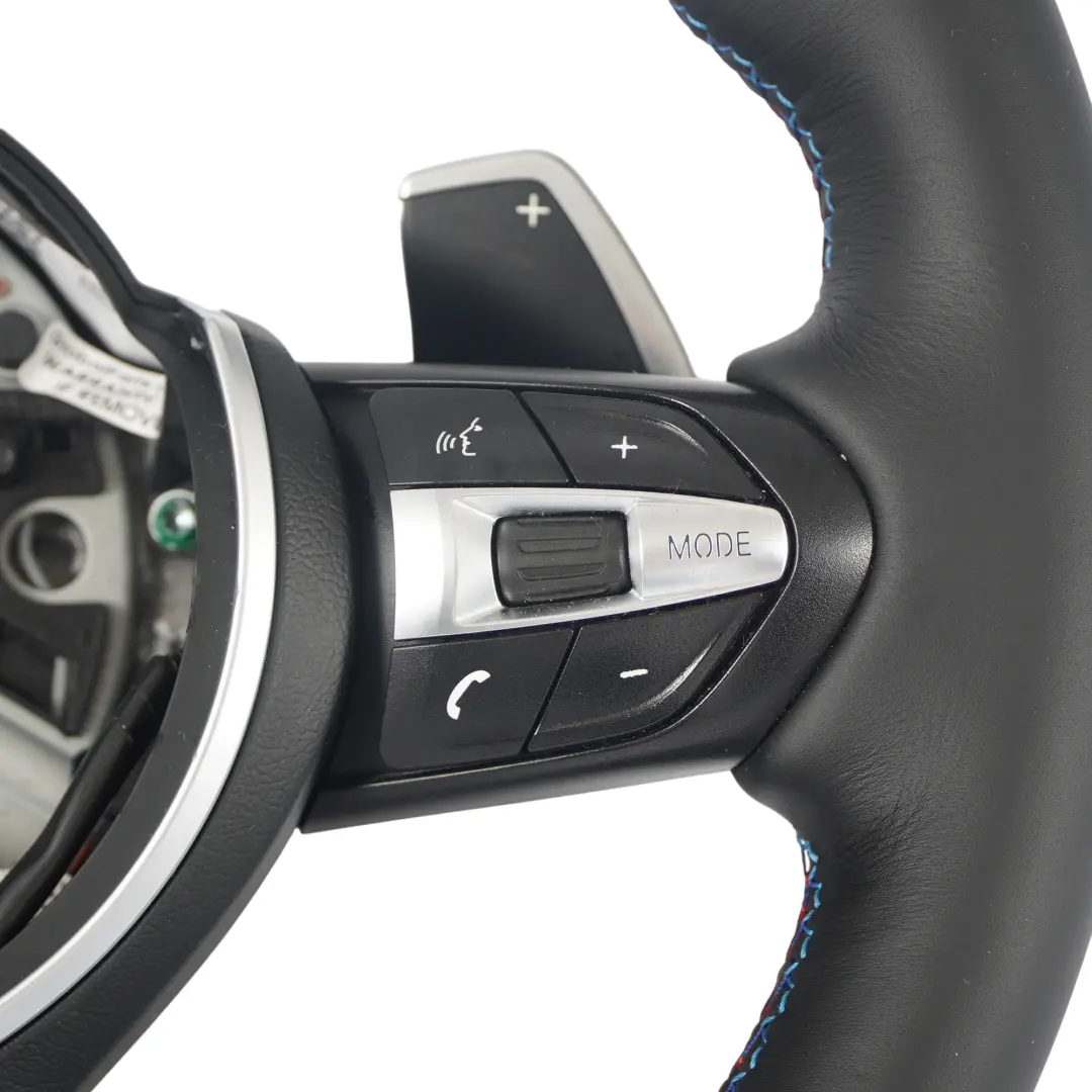 Volante BMW F20 LCI F30 F32 riscaldato M Sport NUOVO nero pelle Paddle Shift - SKU 7850404-2 - Numero di parte 7850404