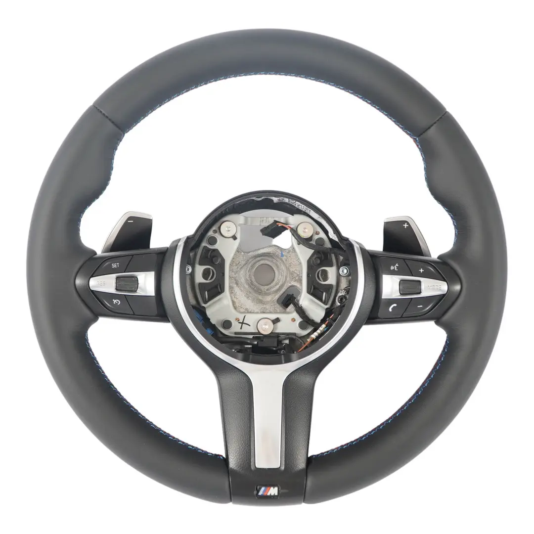  Steering Wheel BMW F20 LCI F30 F32 Heated M Sport NEW Black Leather Paddle Shift - SKU 7850404-3 - Part number 7850404