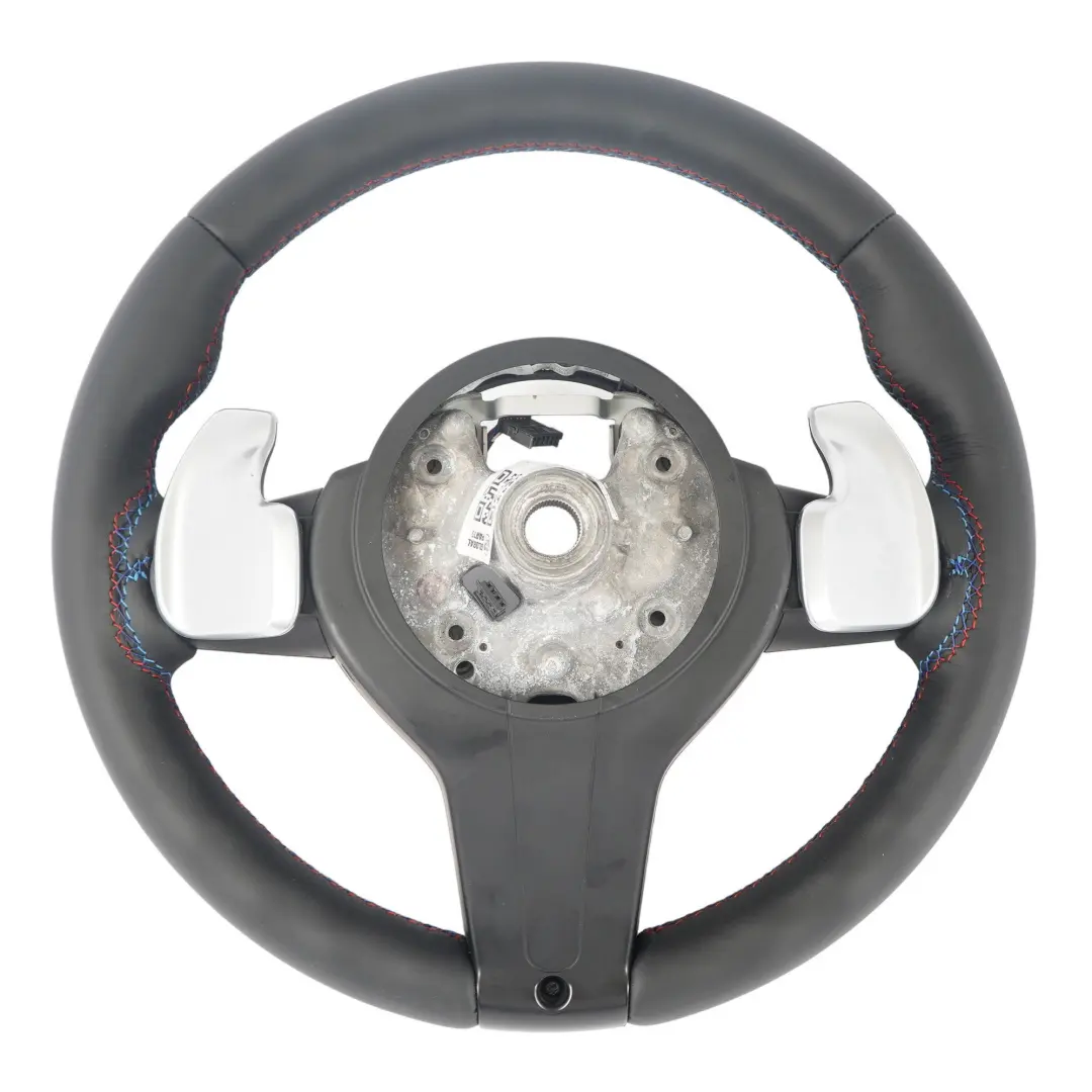  Steering Wheel BMW F20 LCI F30 F32 Heated M Sport NEW Black Leather Paddle Shift - SKU 7850404-3 - Part number 7850404