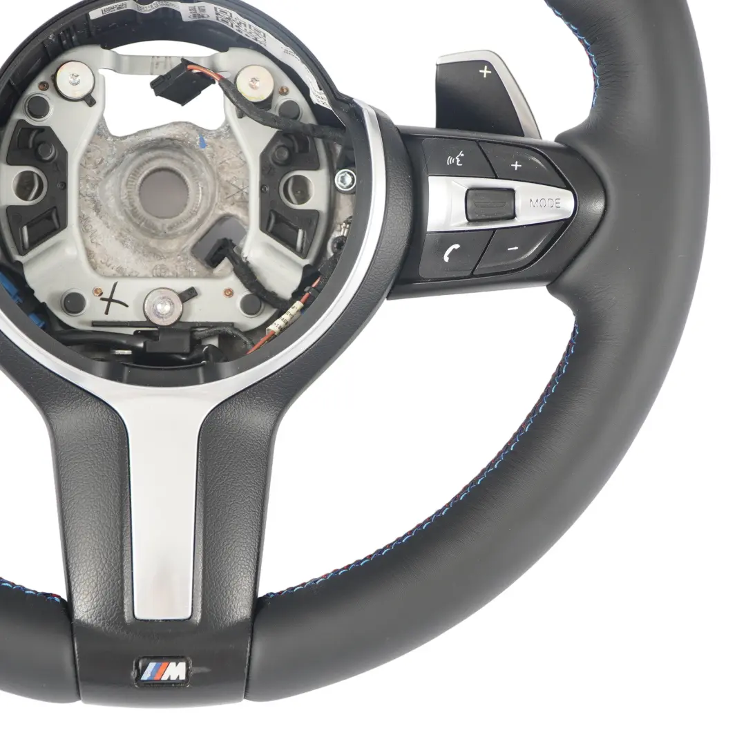 Volante BMW F20 LCI F30 F32 Calentado M Sport NUEVO Cuero Negro Paddle Shift - SKU 7850404-3 - Número de pieza 7850404