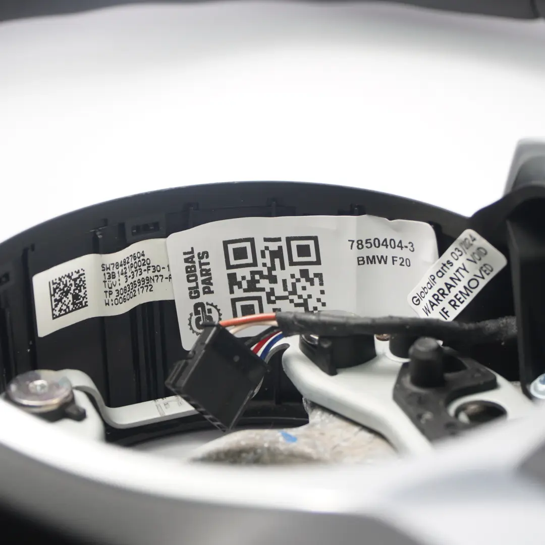 Volante BMW F20 LCI F30 F32 Calentado M Sport NUEVO Cuero Negro Paddle Shift - SKU 7850404-3 - Número de pieza 7850404