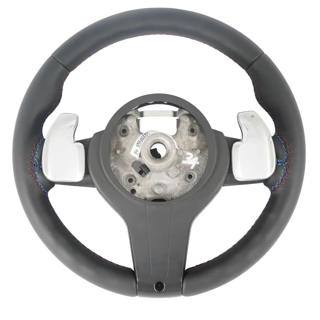  Steering Wheel BMW F20 LCI F30 F32 Heated M Sport NEW Black Leather Paddle Shift - SKU 7850404-4 - Part number 7850404