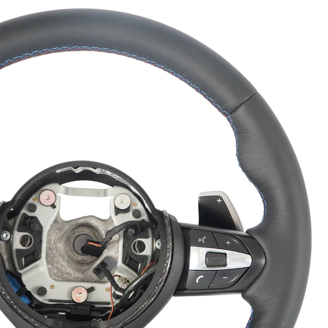 Volante BMW F20 LCI F30 F32 riscaldato M Sport NUOVO nero pelle Paddle Shift - SKU 7850404-4 - Numero di parte 7850404