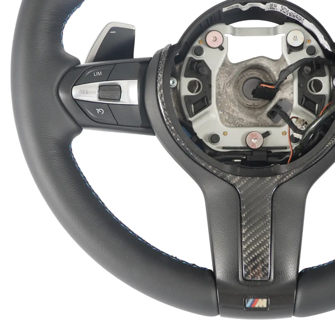  Lenkrad BMW F20 LCI F30 F32 Beheizt M Sport NEU Schwarz Leder Schaltwippen - SKU 7850404-4 - Teilenummer 7850404