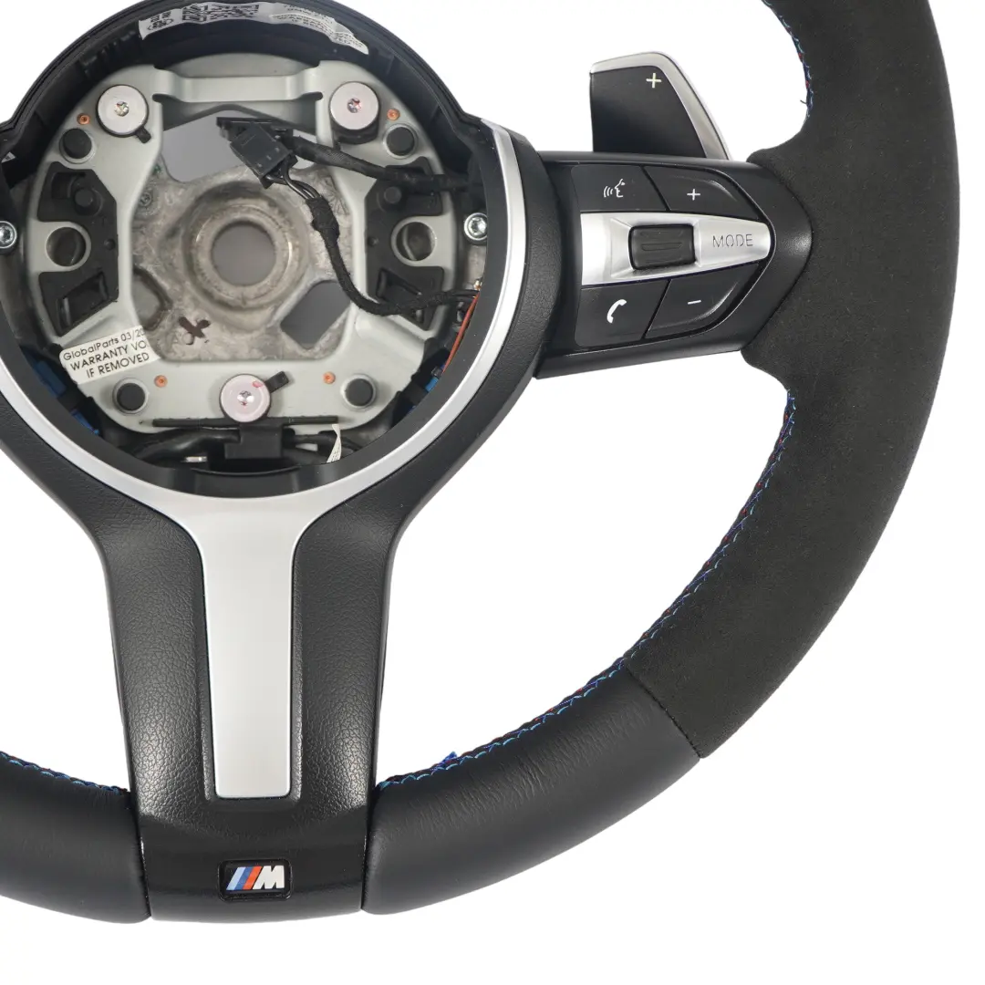 Heated NEW Black Leather M Sport Steering Wheel Paddles BMW X3 F25 X4 F26 X5 F15 - SKU 7851499-1 - Part number 7851499