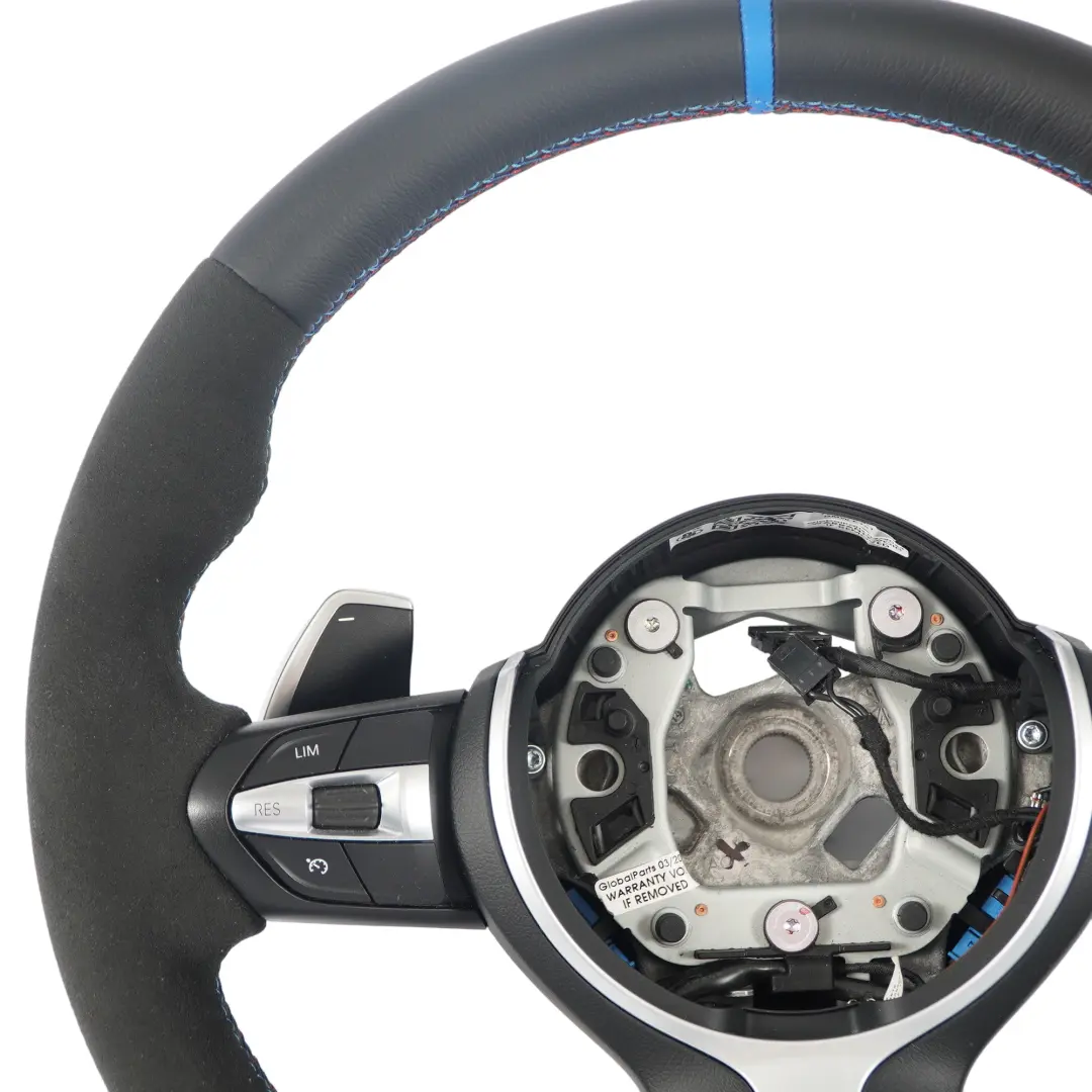 Beheiztes NEUES Leder M Sportlenkrad Paddles für BMW X3 F25 X4 F26 X5 F15 mit Teilenummer 7851499 BMW X3 F25 X4 F26 X5 F15 Beheiztes NEUES Leder M Sportlenkrad Paddles - SKU 7851499-1 - Teilenummer 7851499