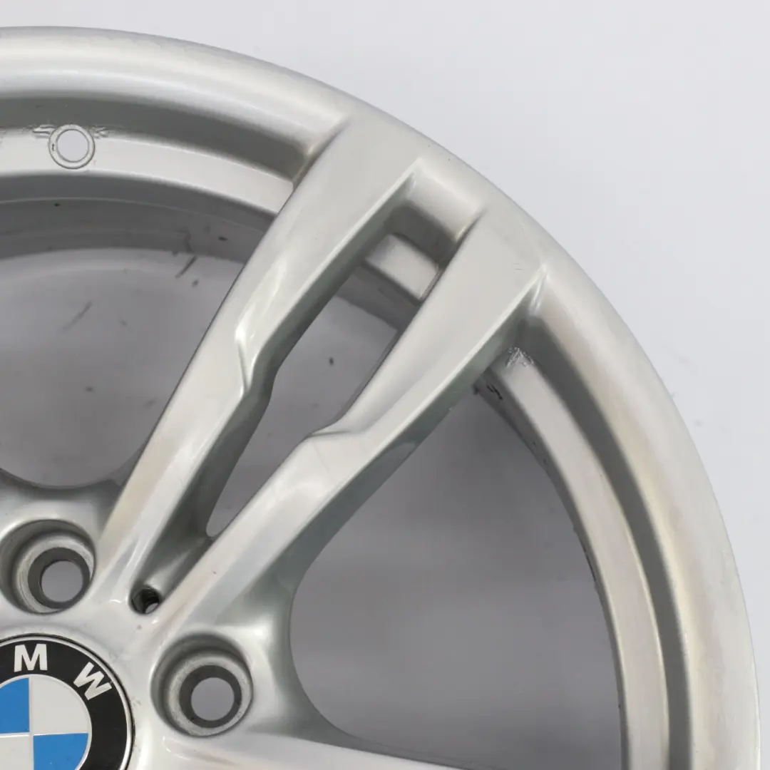 BMW F30 F32 Ferric Grey Light Alloy Wheel Rim 18" M Double Spoke 441 8J ET:34 - SKU 7852491-1 - Part number 7852491