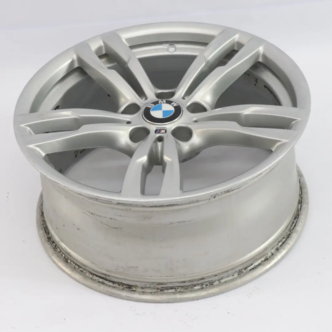 Alu Felge Alufelge 18" M Doppelspeiche 441 8J ET:34 für BMW F30 F31 F32 mit Teilenummer 7852491 BMW F30 F31 F32 Alu Felge Alufelge 18" M Doppelspeiche 441 8J ET:34 - SKU 7852491-1 - Teilenummer 7852491