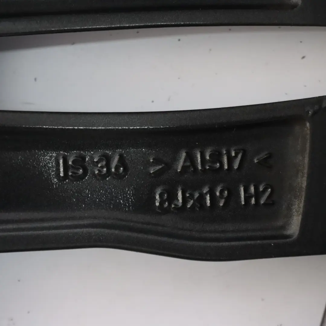 Alloy Wheel Rim 19" 8J ET:36 M Double Spoke 704 to BMW F30 F31 F32 with Part number 7856710 BMW F30 F31 F32 Alloy Wheel Rim 19" 8J ET:36 M Double Spoke 704 - SKU 7856710 - Part number 7856710