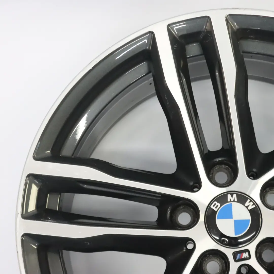 Alloy Wheel Rim 19" 8J ET:36 M Double Spoke 704 to BMW F30 F31 F32 with Part number 7856710 BMW F30 F31 F32 Alloy Wheel Rim 19" 8J ET:36 M Double Spoke 704 - SKU 7856710-2 - Part number 7856710
