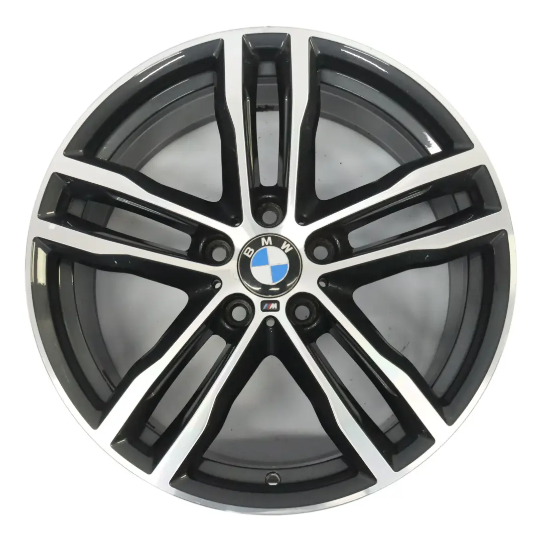 BMW F30 F31 F32 Rear Alloy Wheel Rim 19" ET:47 8,5J M Double Spoke 704 - SKU 7856711-3 - Part number 7856711