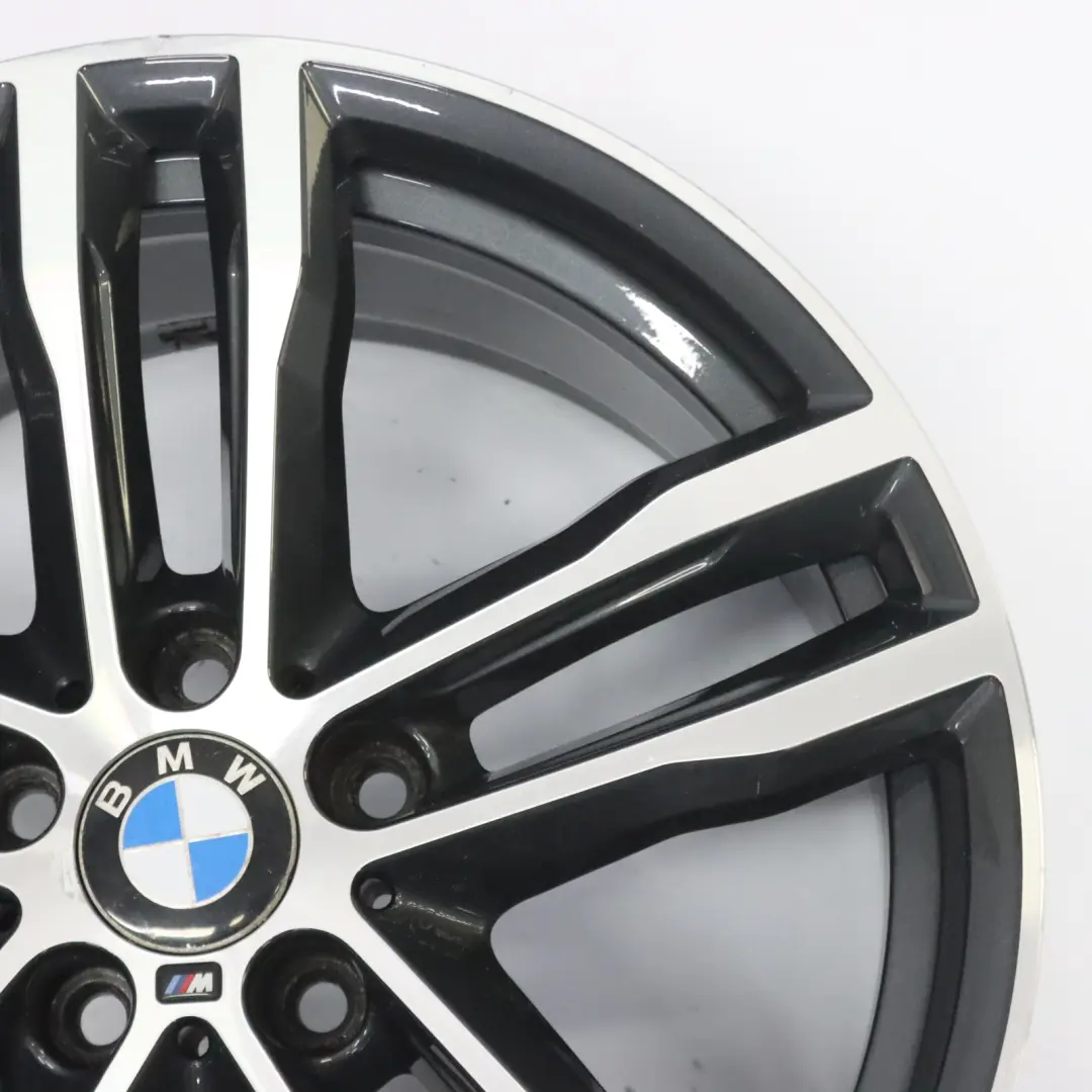 Alloy Wheel Rim 19" ET:47 8,5J M Double Spoke 704 to BMW F30 F31 F32 Rear with Part number 7856711 BMW F30 F31 F32 Rear Alloy Wheel Rim 19" ET:47 8,5J M Double Spoke 704 - SKU 7856711-3 - Part number 7856711