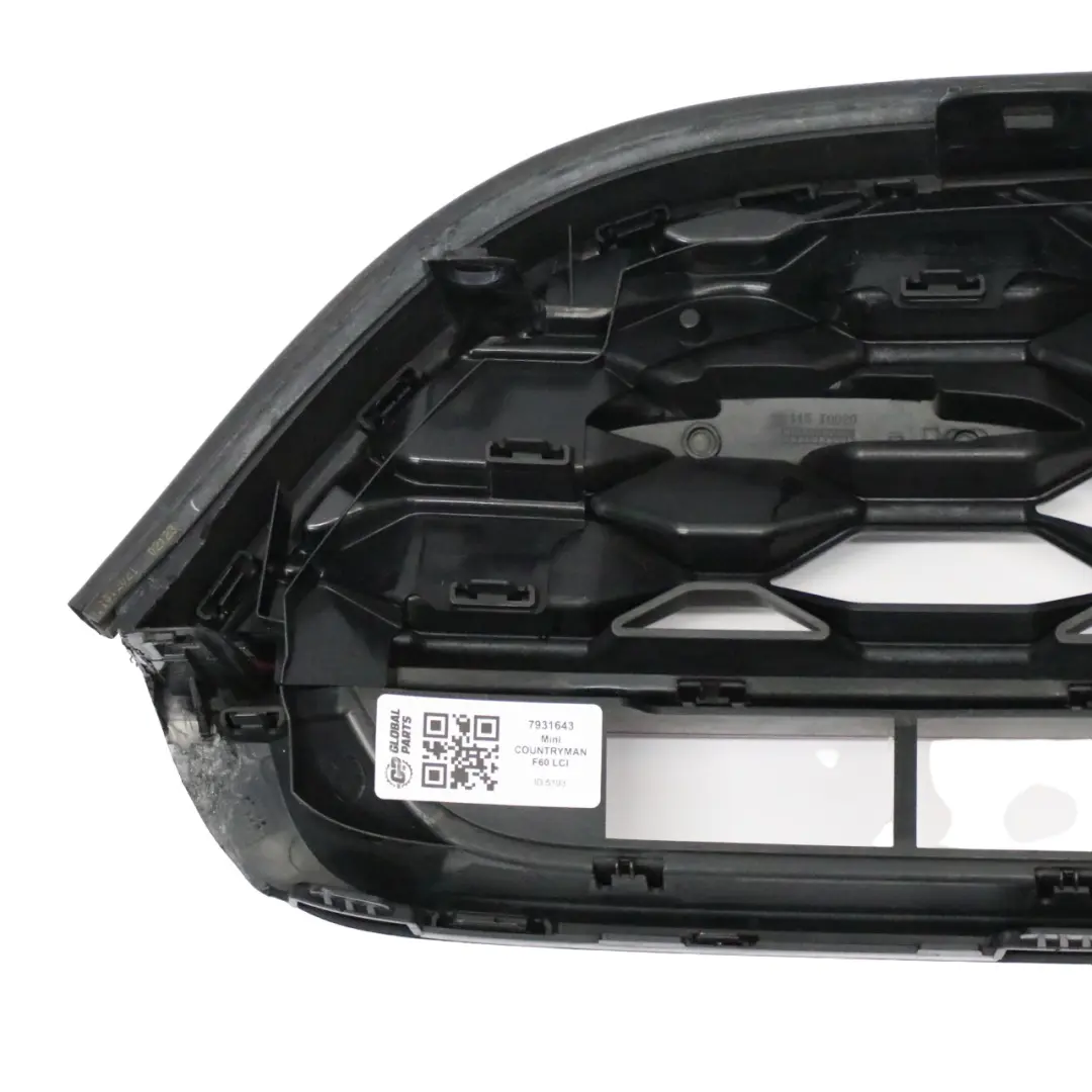 Mini Countryman F60 JCW Front Bumper Grille Grill Grid Trim Panel - SKU 5A1A149 - Part number 5A1A149