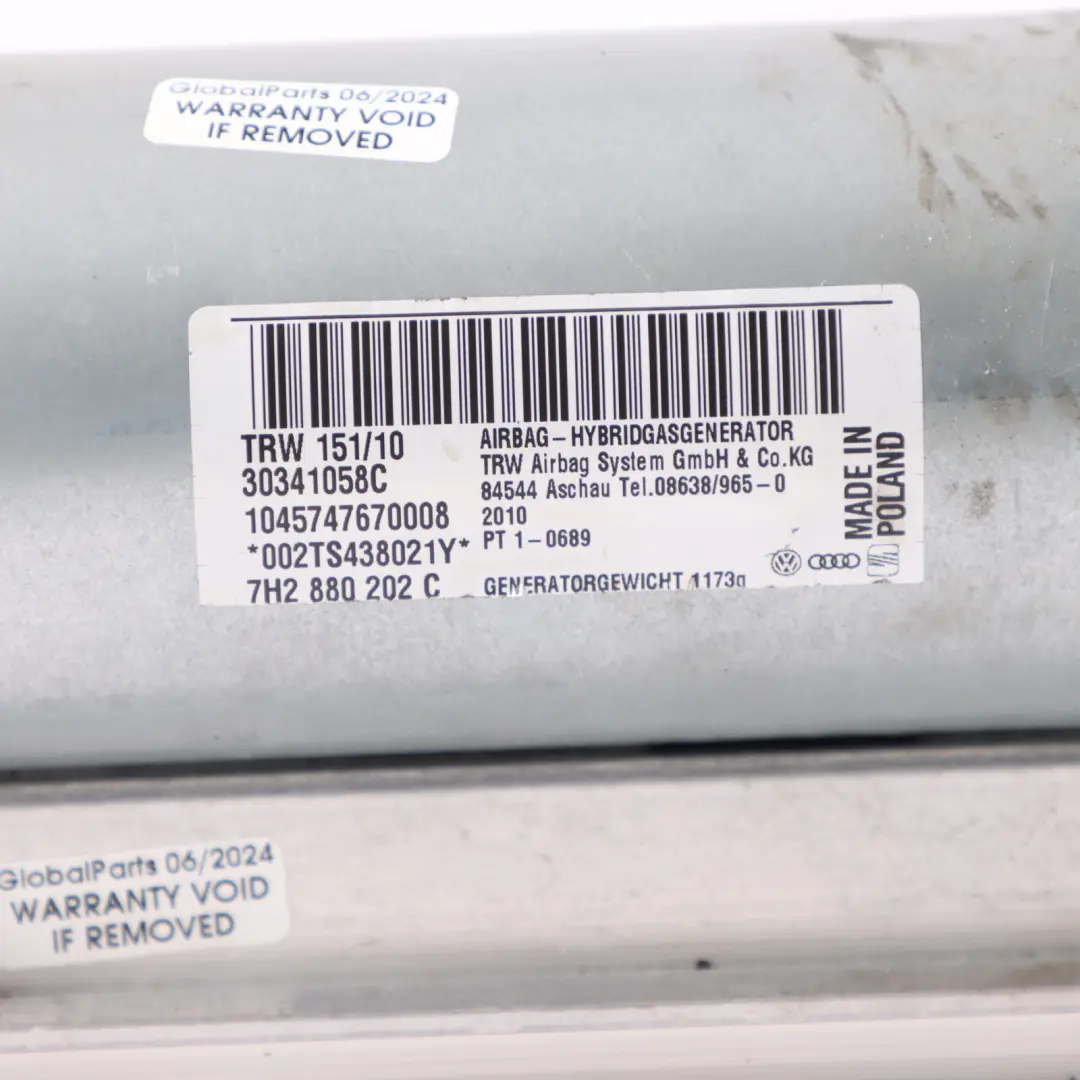 Side Air Module Dashboard Front Left N/S to Volkswagen Transporter T5 Passenger with Part number 7H2880202C Volkswagen Transporter T5 Passenger Side Air Module Dashboard Front Left N/S - SKU 7H2880202C - Part number 7H2880202C