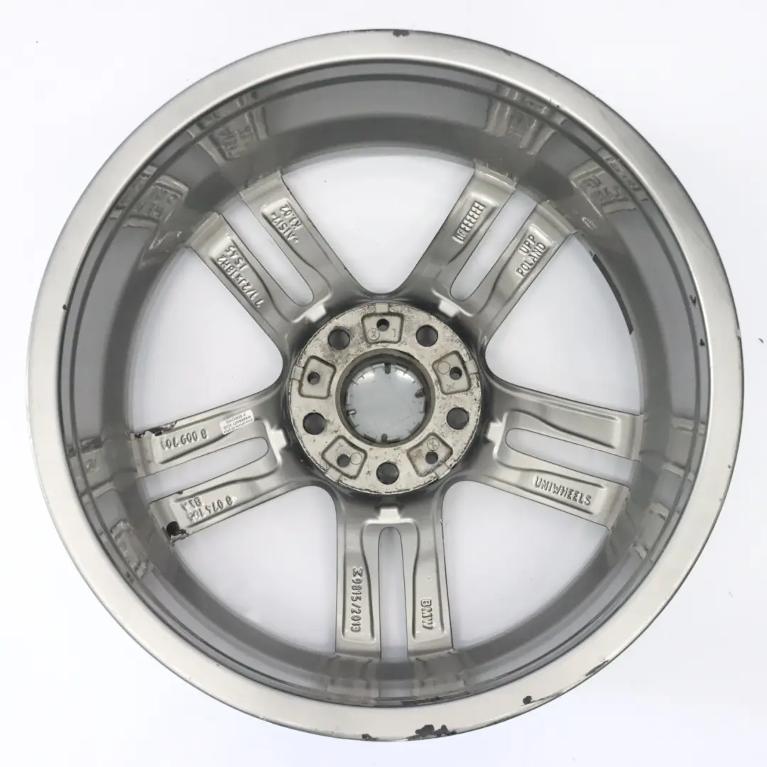 Llanta aleación BMW F20 Gris Férrico Delantera 18" M Doble Radio 7,5J para con número de pieza 8009701 Llanta aleación BMW F20 Gris Férrico Delantera 18" M Doble Radio 7,5J - SKU 8009701-1 - Número de pieza 8009701