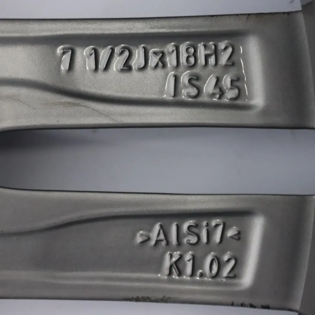 Vorne Ferric Grau Leicht metall felge 18" M Doppel speiche 7,5J für BMW F20 mit Teilenummer 8009701 BMW F20 Vorne Ferric Grau Leicht metall felge 18" M Doppel speiche 7,5J - SKU 8009701-1 - Teilenummer 8009701