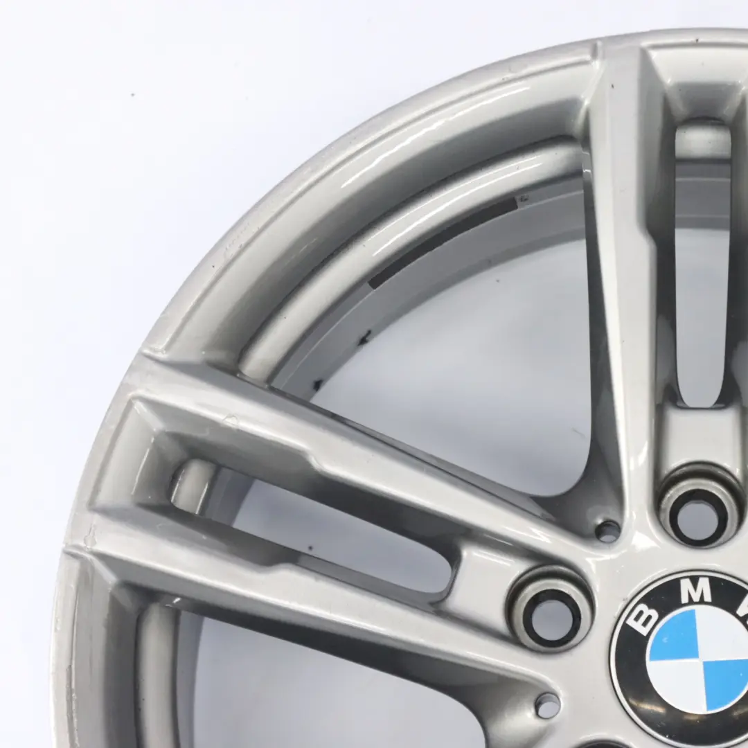 Cerchio anteriore lega grigio ferrico 18" M doppie razze 7,5J per BMW F20 con numero di parte 8009701 BMW F20 Cerchio anteriore lega grigio ferrico 18" M doppie razze 7,5J - SKU 8009701-1 - Numero di parte 8009701