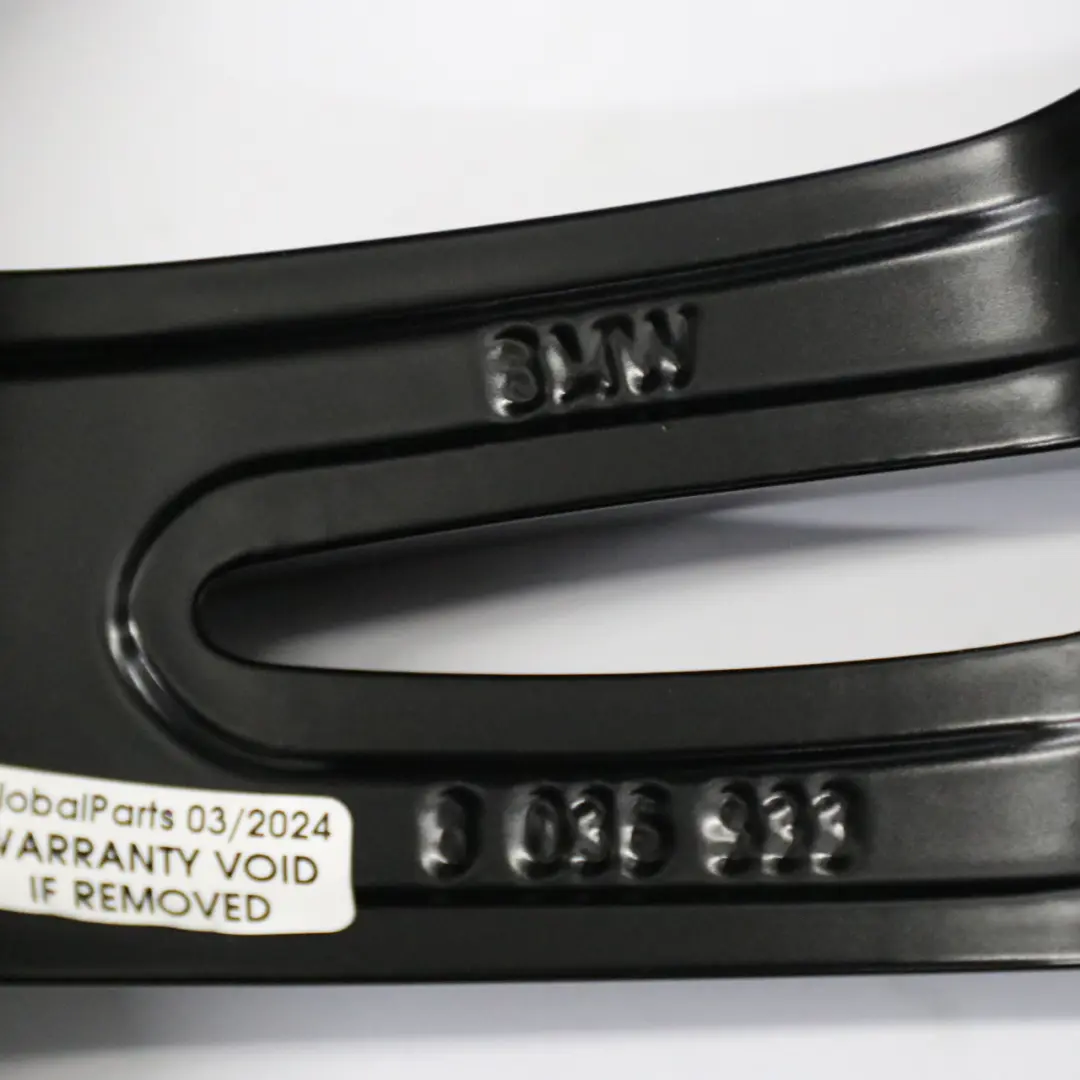 BMW E90 E91 E92 E93 Komplet Felg Aluminiowych Czarne 18" M Spider Spoke 193 - SKU 8036933/8036934-3 - Numer Części 8036933/8036934