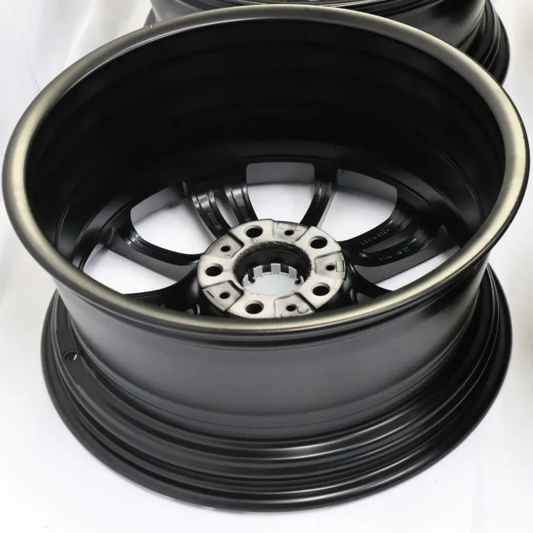 Set complet 4x jante noire 18" M Spider Spoke 193 BMW E90 E91 E92 E93 - SKU 8036933/8036934-3 - Numéro de pièce 8036933/8036934