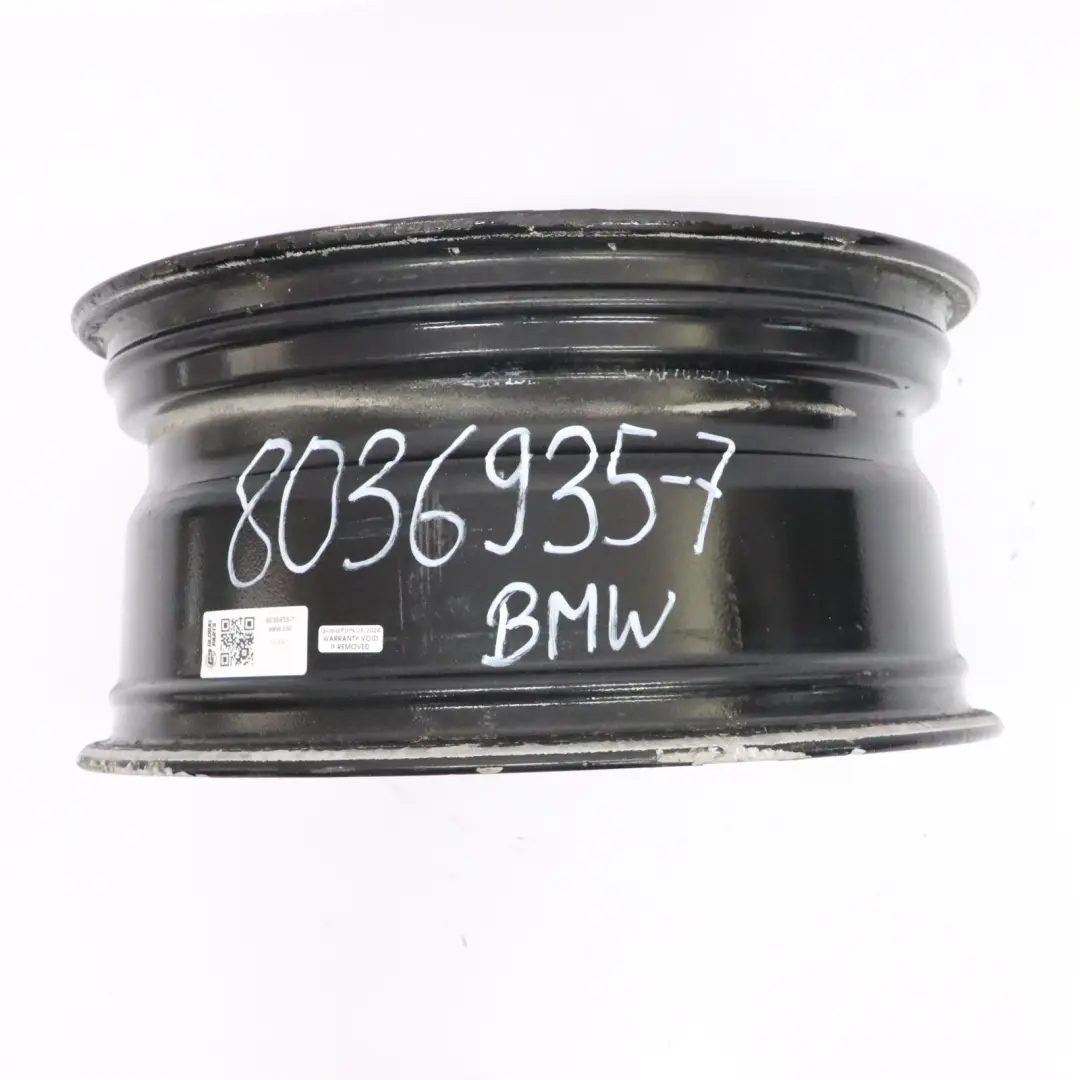 BMW E90 E91 E92 Schwarz Alufelge M Doppelspeiche 194 17" ET:34 8J - SKU 8036935-7 - Teilenummer 8036935