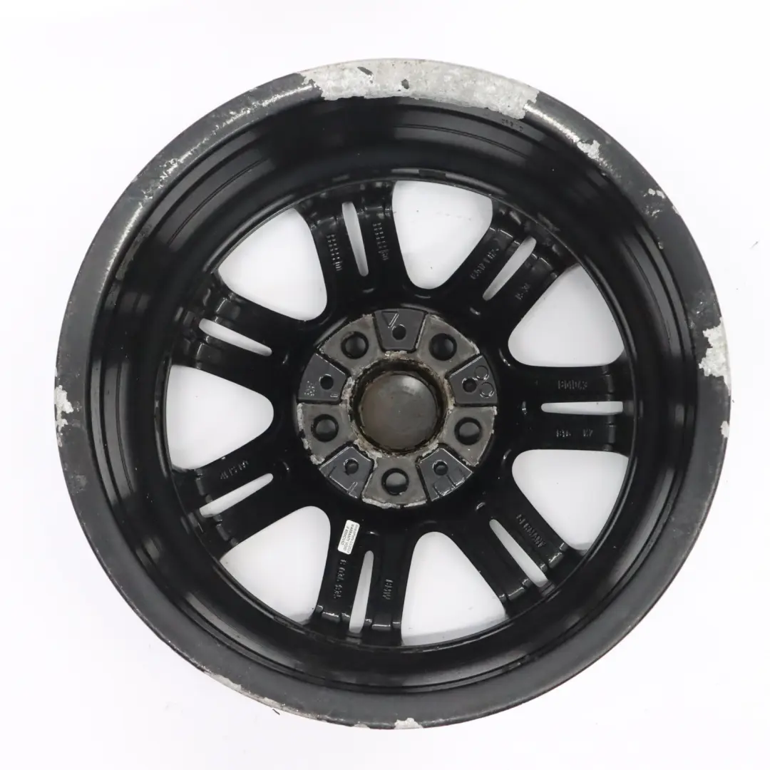 Cerchio in lega nero M doppie razze 194 17" ET:34 8J per BMW E90 E91 E92 con numero di parte 8036935 BMW E90 E91 E92 Cerchio in lega nero M doppie razze 194 17" ET:34 8J - SKU 8036935-7 - Numero di parte 8036935