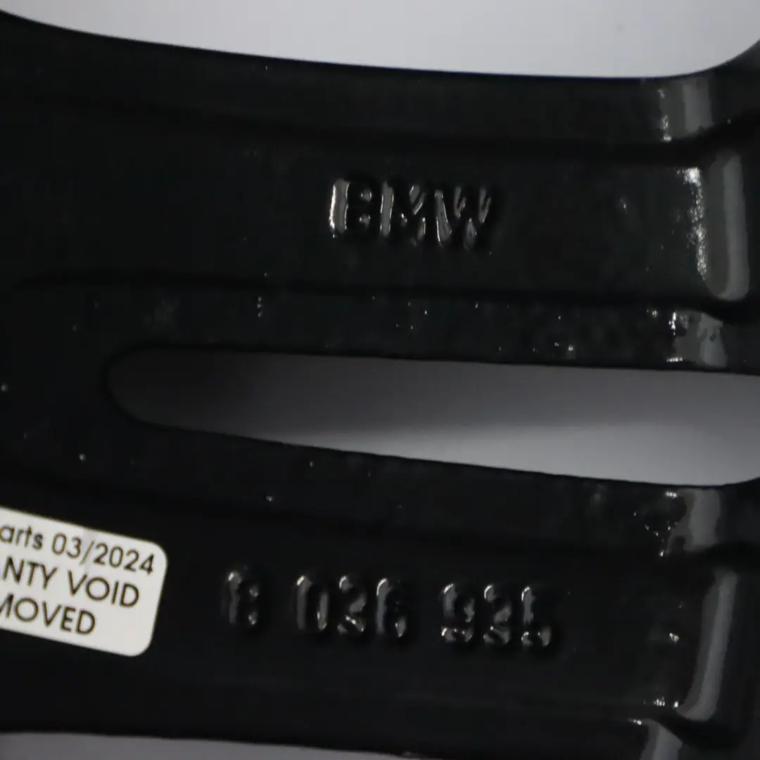 Alloy Rim M Double Spoke 194 17" ET:34 8J to BMW E90 E91 E92 Black Wheel with Part number 8036935 BMW E90 E91 E92 Black Wheel Alloy Rim M Double Spoke 194 17" ET:34 8J - SKU 8036935-7 - Part number 8036935