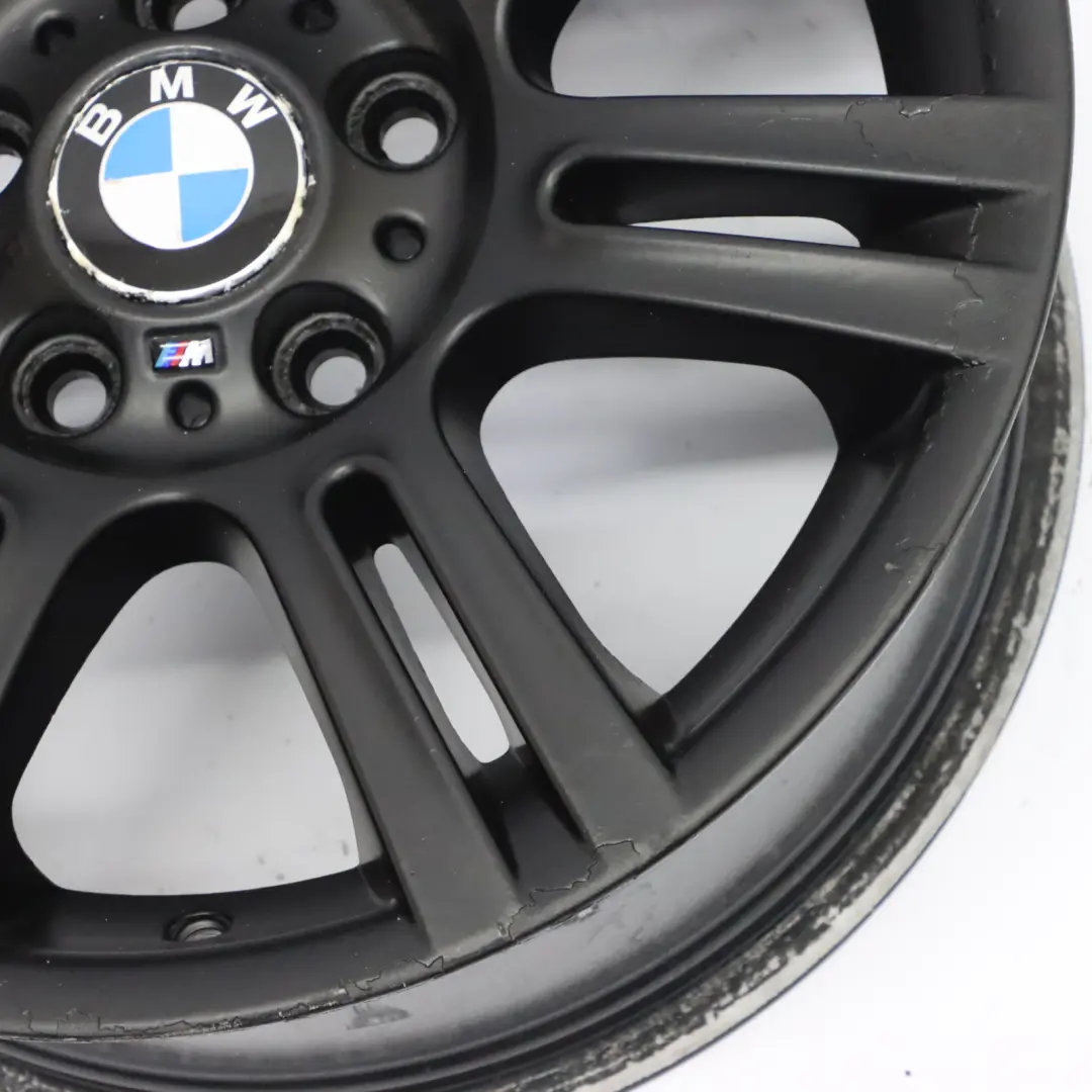 Cerchio in lega nero M doppie razze 194 17" ET:34 8J per BMW E90 E91 E92 con numero di parte 8036935 BMW E90 E91 E92 Cerchio in lega nero M doppie razze 194 17" ET:34 8J - SKU 8036935-7 - Numero di parte 8036935