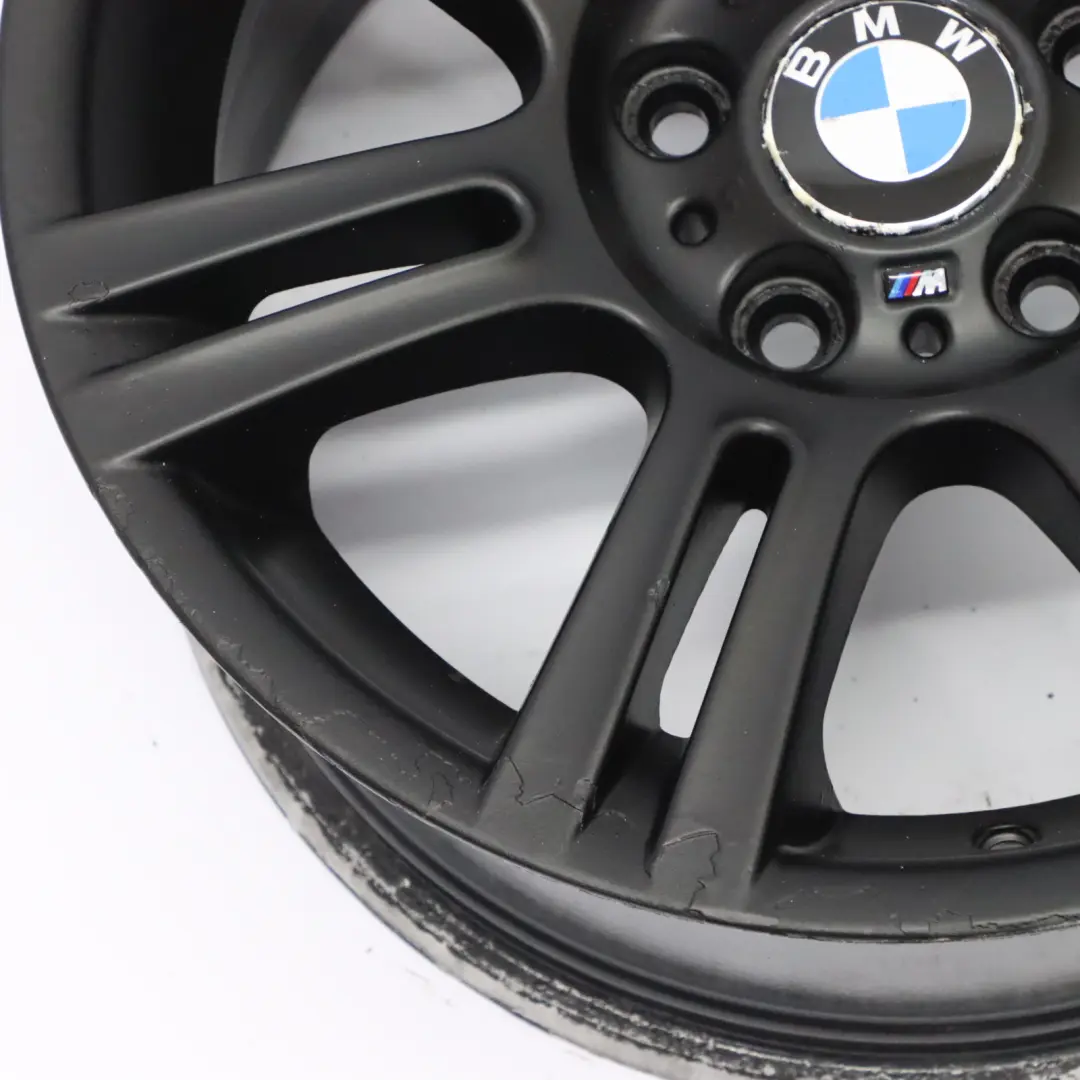 Schwarz Alufelge M Doppelspeiche 194 17" ET:34 8J für BMW E90 E91 E92 mit Teilenummer 8036935 BMW E90 E91 E92 Schwarz Alufelge M Doppelspeiche 194 17" ET:34 8J - SKU 8036935-7 - Teilenummer 8036935