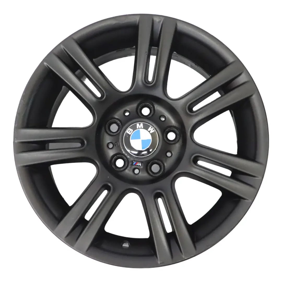 BMW E90 E91 Noir Aluminium Jante Arriere Rayons Doubles 194 17" Et :3 7 8,5J - SKU 8036936-6 - Numéro de pièce 8036936