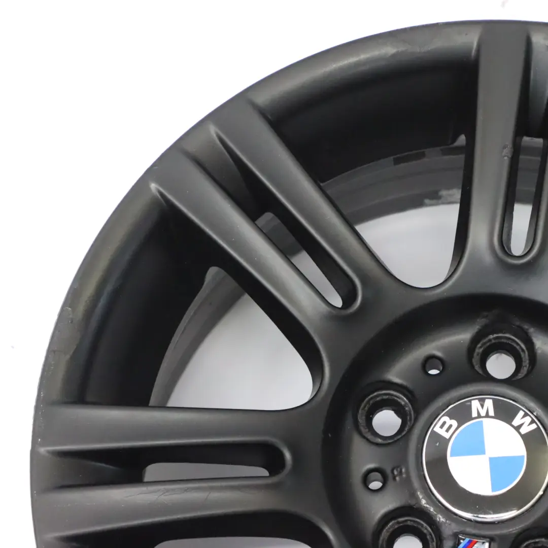 BMW E90 E91 E92 Black Rear Wheel Alloy Rim M Double Spoke 194 17" ET:37 8,5J - SKU 8036936-6 - Part number 8036936