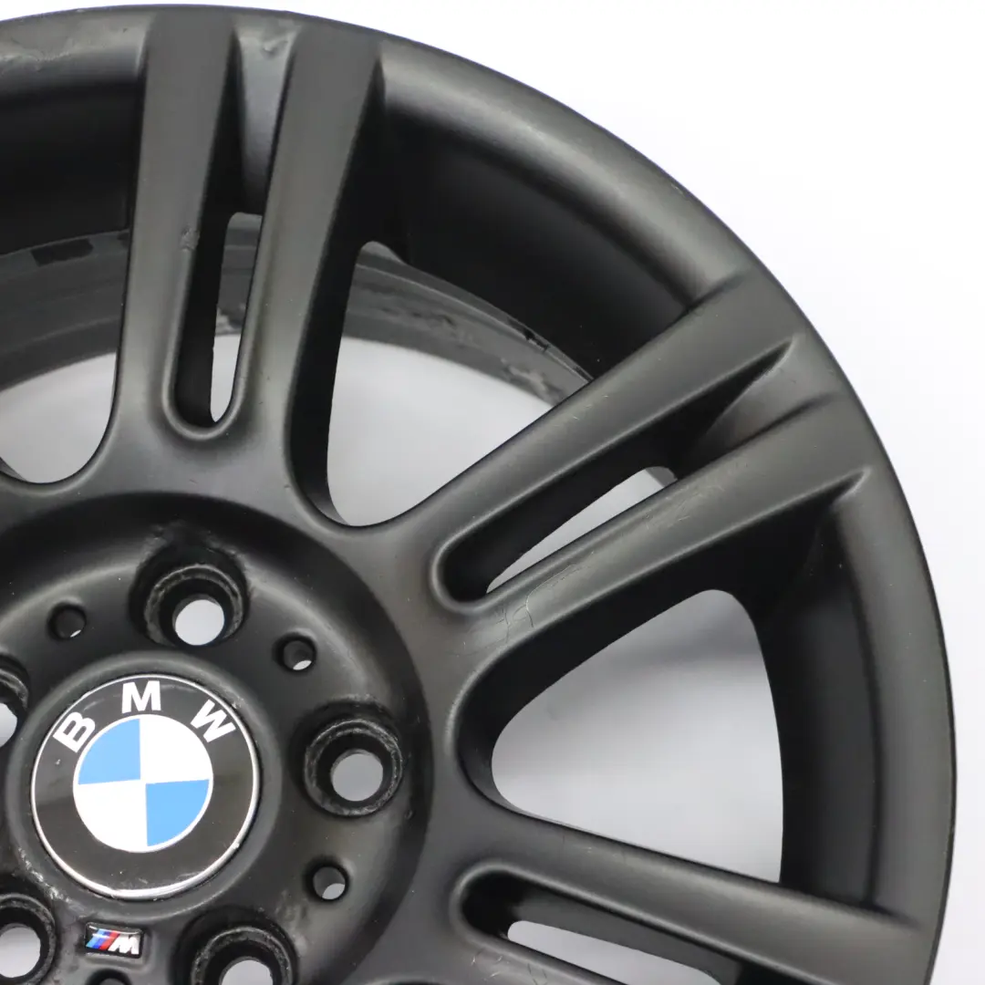 BMW E90 E91 E92 Black Rear Wheel Alloy Rim M Double Spoke 194 17" ET:37 8,5J - SKU 8036936-6 - Part number 8036936