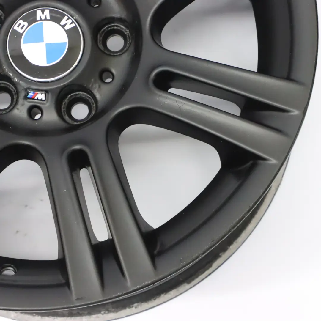 BMW E90 E91 E92 Black Rear Wheel Alloy Rim M Double Spoke 194 17" ET:37 8,5J - SKU 8036936-6 - Part number 8036936