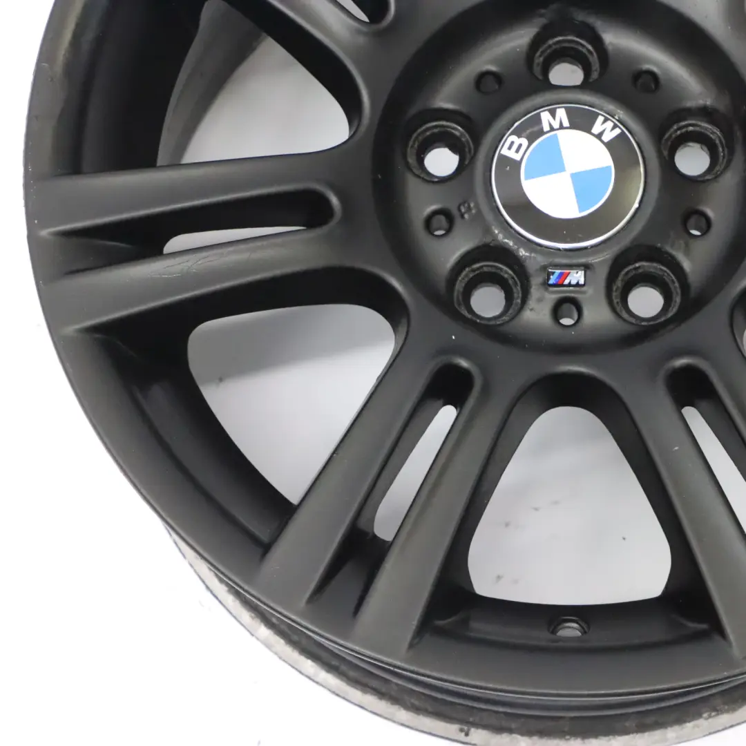 BMW E90 E91 Noir Aluminium Jante Arriere Rayons Doubles 194 17" Et :3 7 8,5J - SKU 8036936-6 - Numéro de pièce 8036936