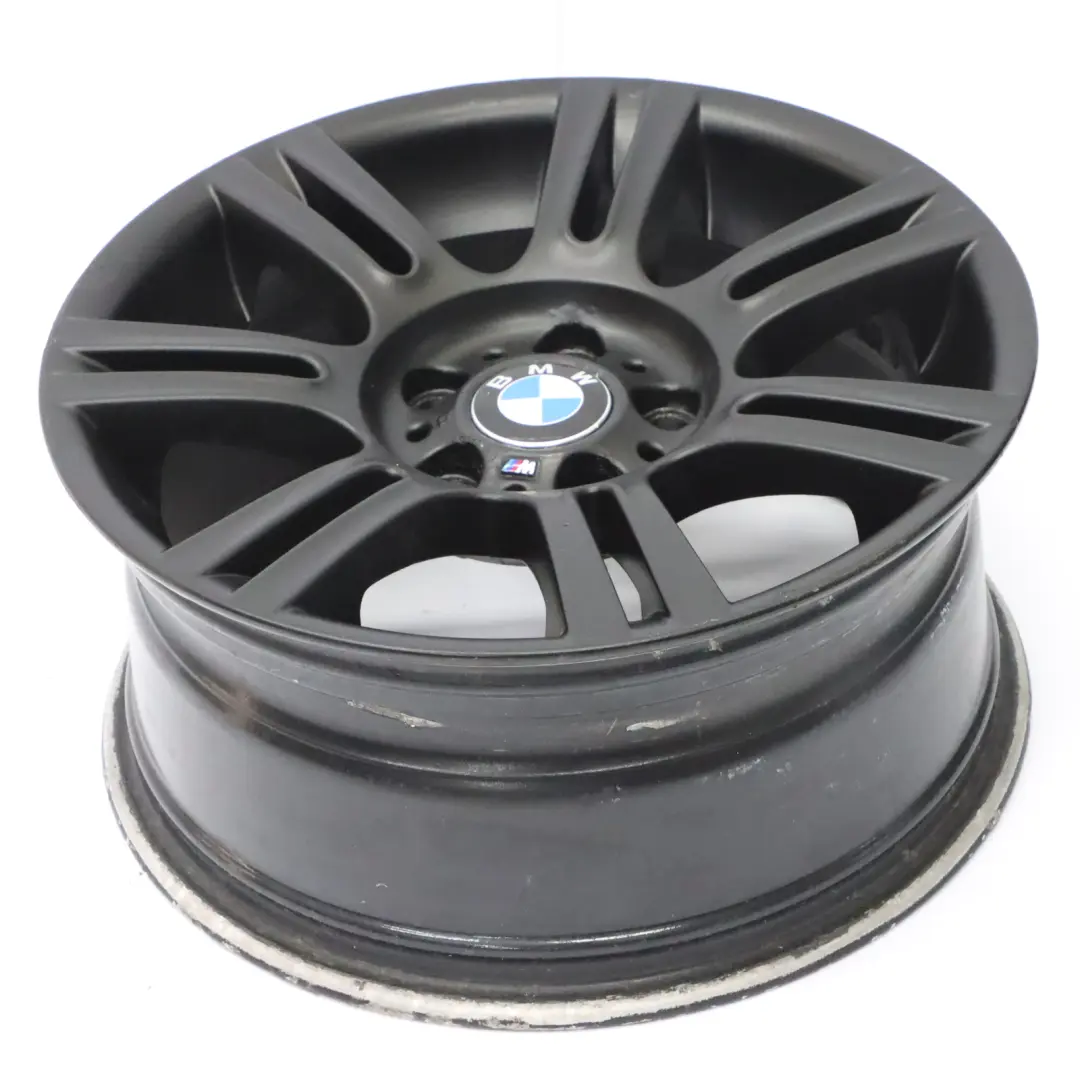BMW E90 E91 E92 Black Rear Wheel Alloy Rim M Double Spoke 194 17" ET:37 8,5J - SKU 8036936-6 - Part number 8036936