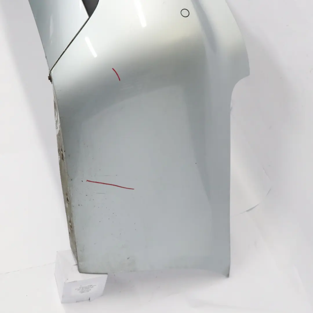 Bumper Coupe Convertible M Sport Silverstone II Metallic - A29 to BMW E92 E93 Rear with Part number 8044934 BMW E92 E93 Rear Bumper Coupe Convertible M Sport Silverstone II Metallic - A29 - SKU 8044934-SIL - Part number 8044934