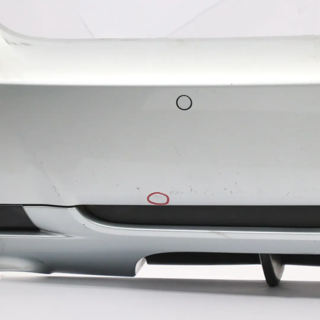 BMW E92 E93 Zderzak Tylny M-Pakiet Silverstone II Srebrny Metalik - A29 - SKU 8044934-SIL - Numer Części 8044934